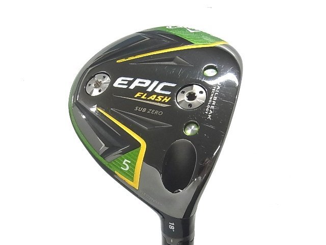 □キャロウェイ□EPIC FLASH SUBZERO□5W□18□S□TOUR AD SZ□中古□1