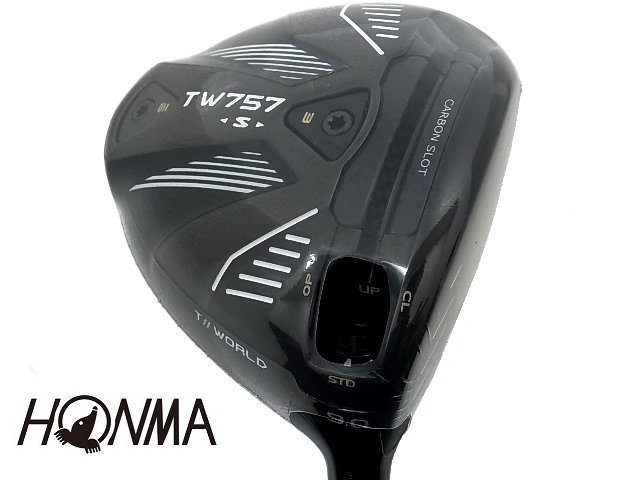 ■ホンマ■TOUR WORLD TW757 S■9■S■VIZARD FZ-6■直進性重視■新品■1円～_画像1