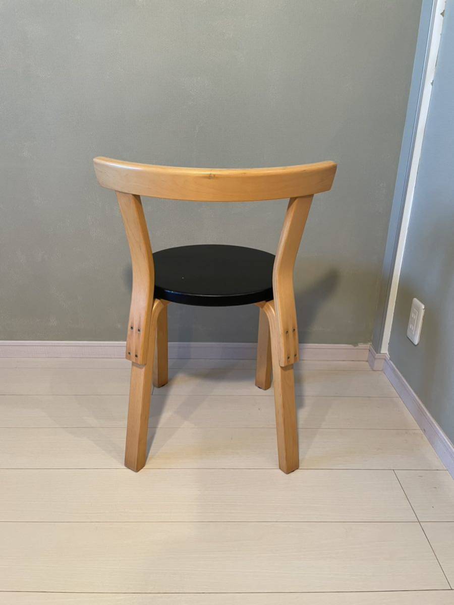 Artek アルテック アルヴァ・アアルト チェア68 chair68北欧家具　フィンランド家具 60年代ヴィンテージ Aalto ALVAR AALTO_画像3