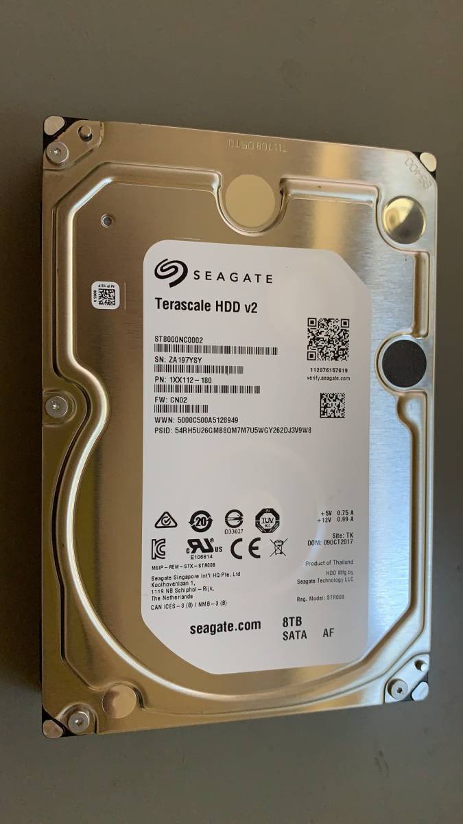 Seagate 8TB Terascale Enterprise HDD 7200RPM 3.5