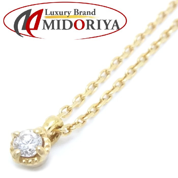 Agete Agat Diamond Collese Diamond 0,03CT K18YG желтое золото/290425 [Используется]