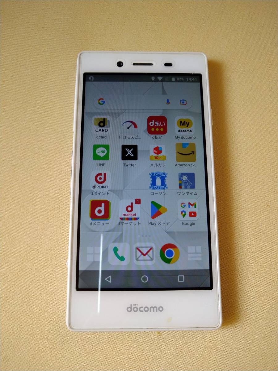 docomo ZTE MONO MO-01J ホワイト 本体のみ 中古｜PayPayフリマ