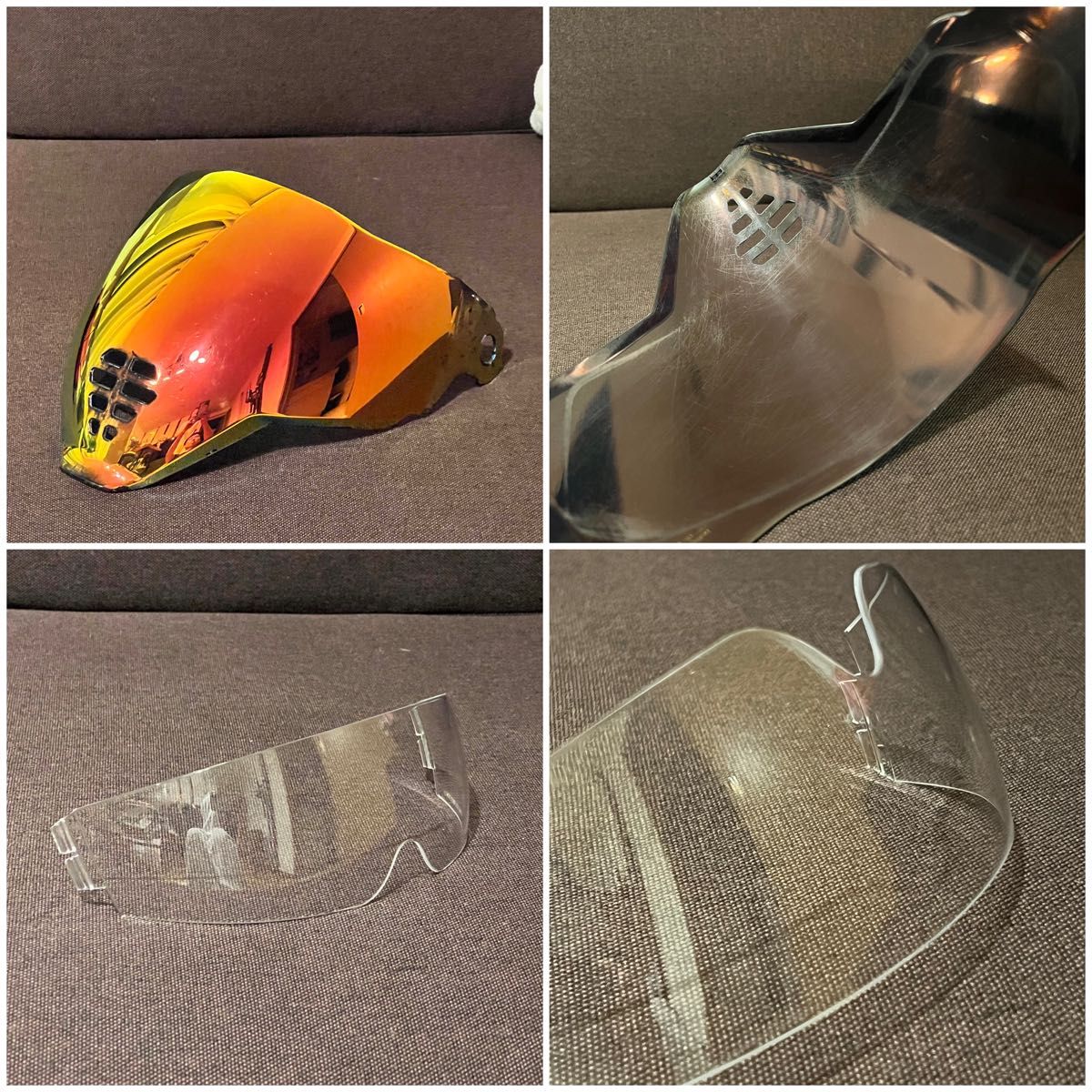 ICON AIRFLITE QUICKSILVER ミラーシールド レッド ドロップ ICON AIRFLITE QUICKSILVER ミラーシールド レッド ドロップ