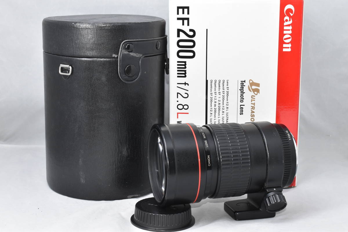返品交換不可】 Canon ケース 元箱 三脚座 USM L F2.8 200mm EF