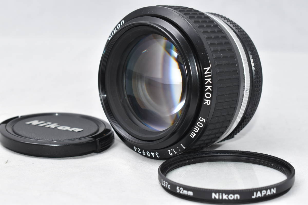 芸能人愛用 NIKKOR Ai-s ニコン Nikon ニッコール 単焦点レンズ F1.2