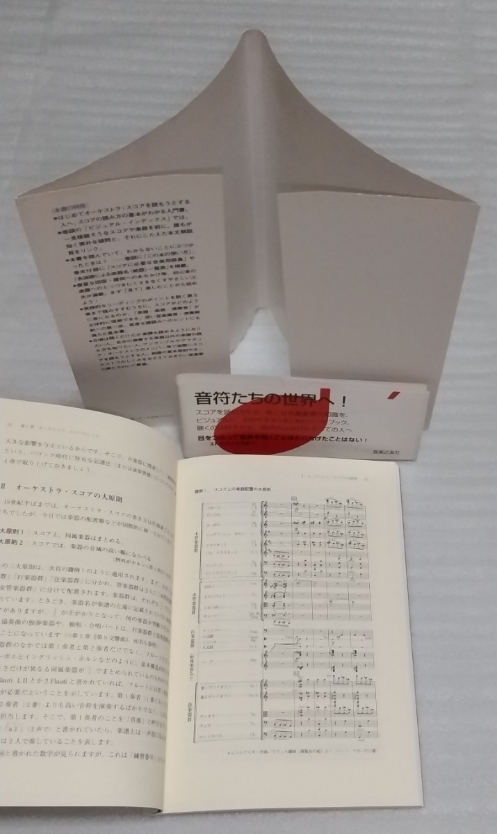 ☆はじめてのオーケストラ スコア 読み方ハンド ブック 入門手引書 木金管打弦楽器ホルン協奏合唱曲バロック楽譜 音楽之友社 9784276101425_※使用感も無い方かと思います。