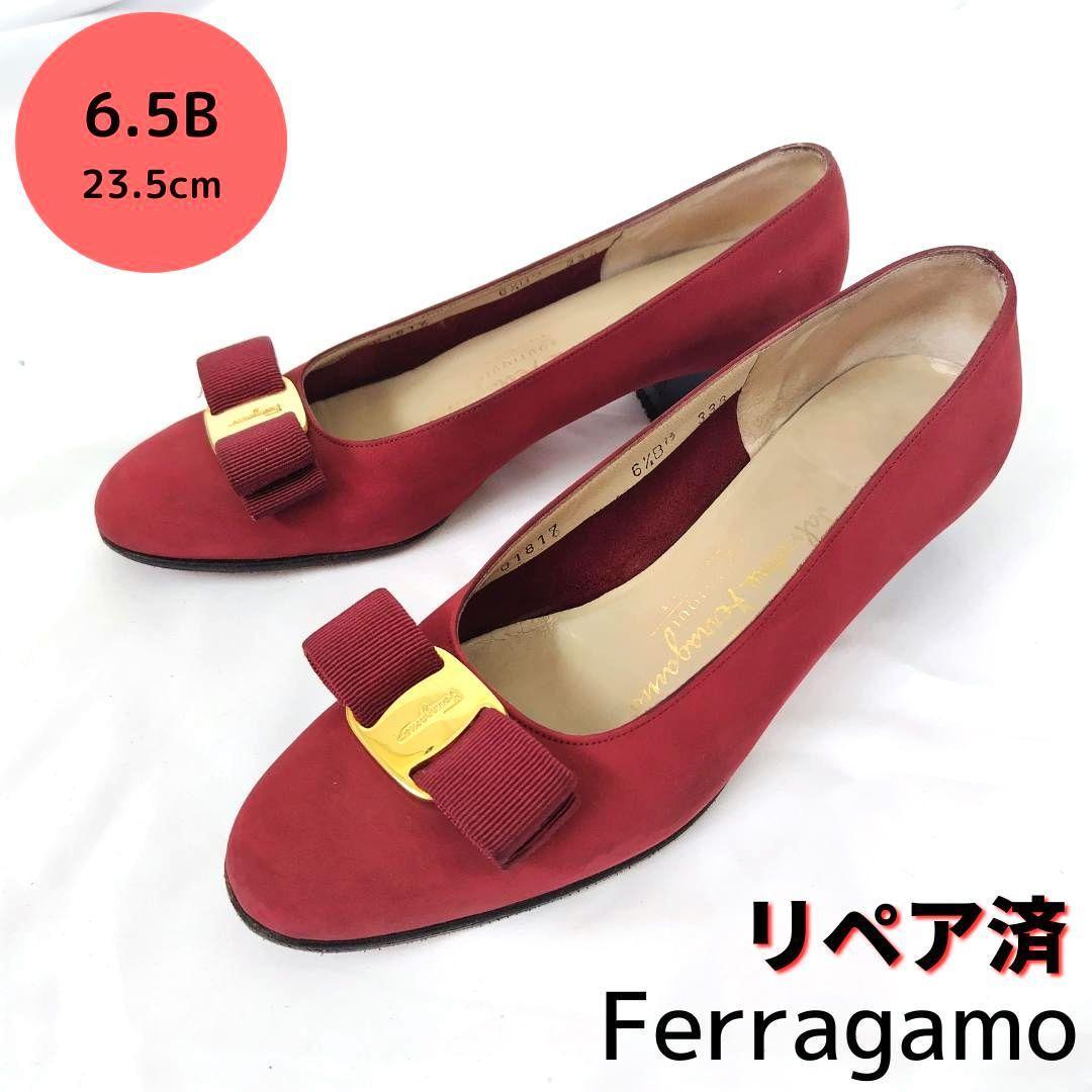 充実の品 サルヴァトーレ・フェラガモ【Ferragamo】ヴァラ スエード