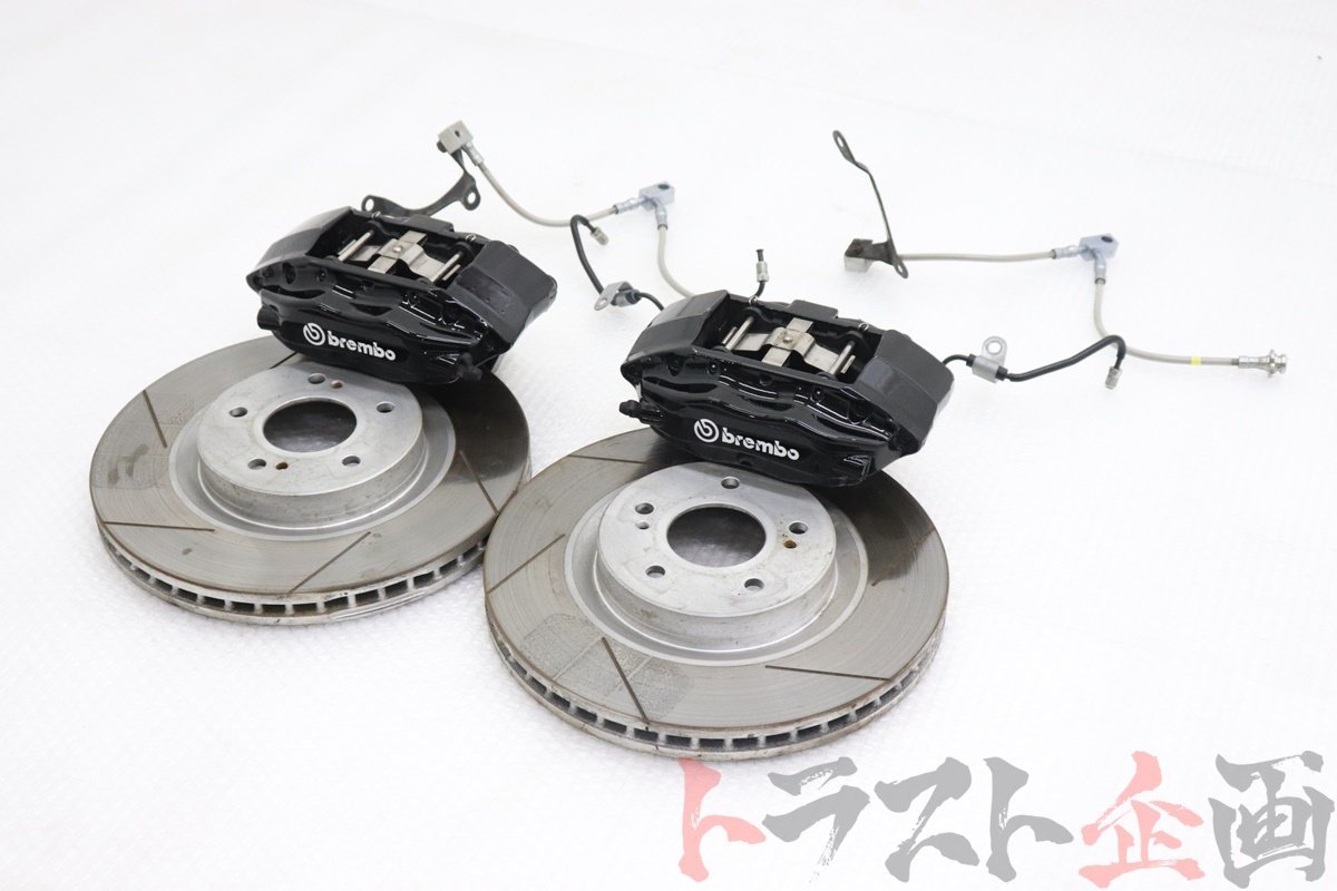 1101003405 beautiful goods Brembo front caliper slit rotor Skyline GT-R BNR32 middle period Trust plan U