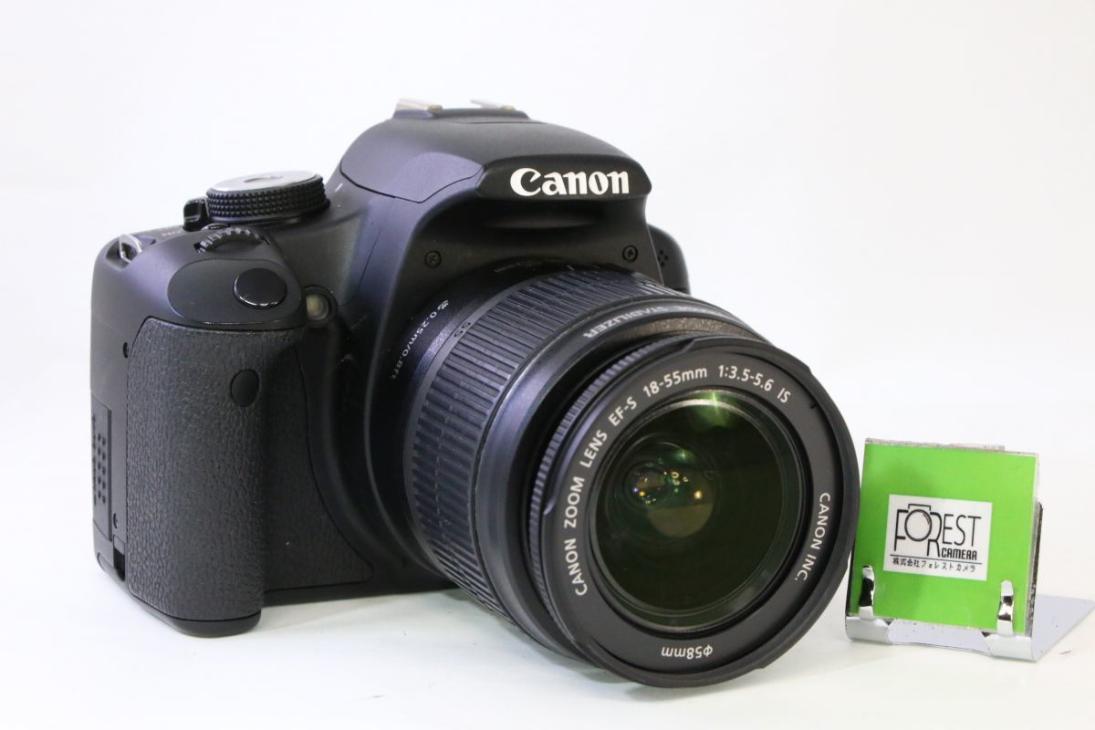 【同梱歓迎】実用■CANON EOS KISS X3+EF-S 18-55mm F3.5-5.6 IS■ショット数わずか2408回■バッテリー付き・チャージャーなし■14642_画像1