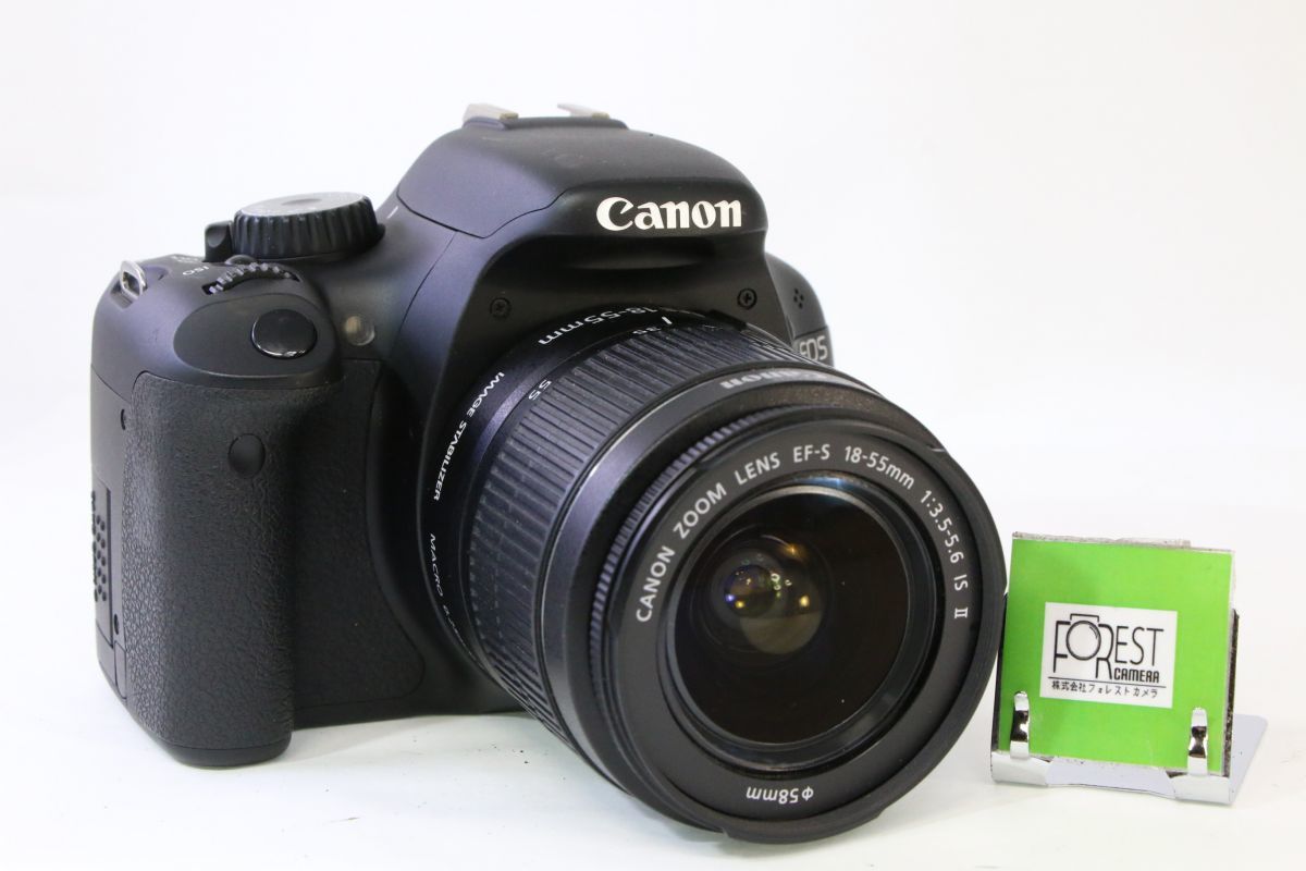 良品■CANON EOS Kiss X4+EF-S 18-55mm F3.5-5.6 IS II■ショット数わずか637回■バッテリー付き・チャージャーなし■14651