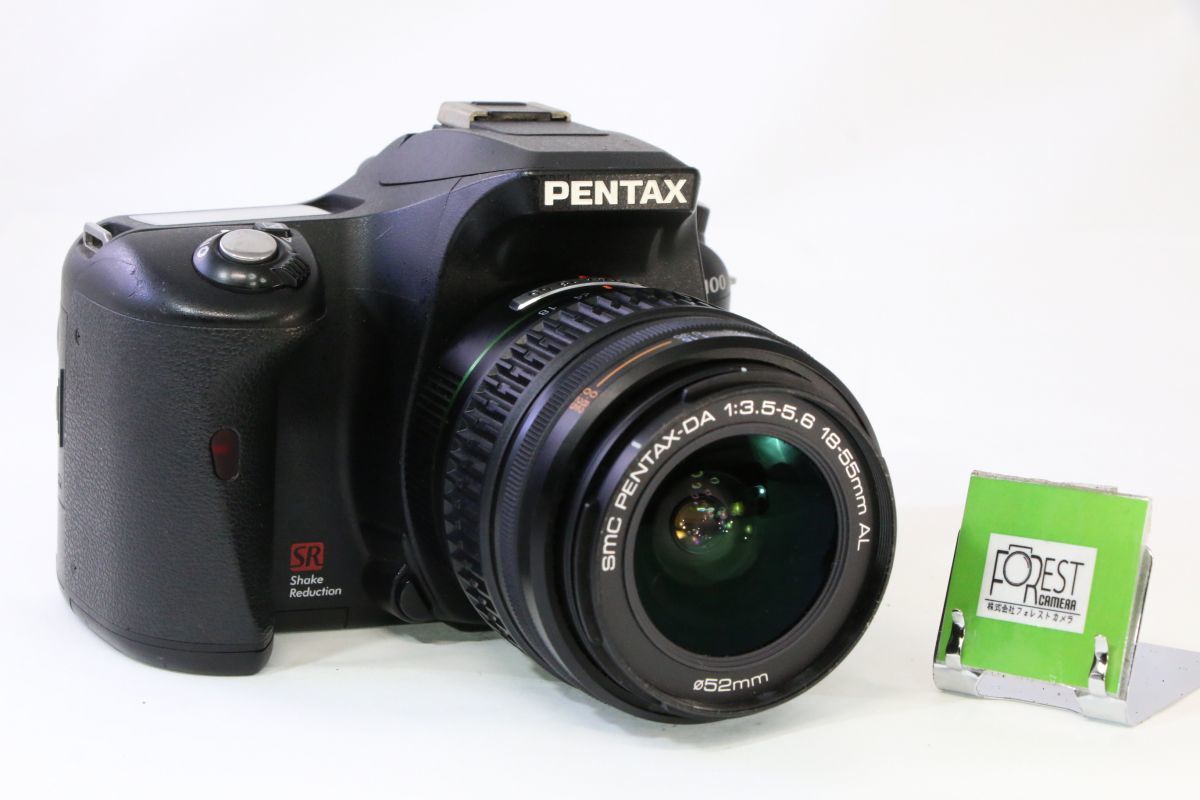 【同梱歓迎】実用■Pentax K100 D ボディ+DA 18-55mm F3.5-5.6 AL■単三電池対応■AB643