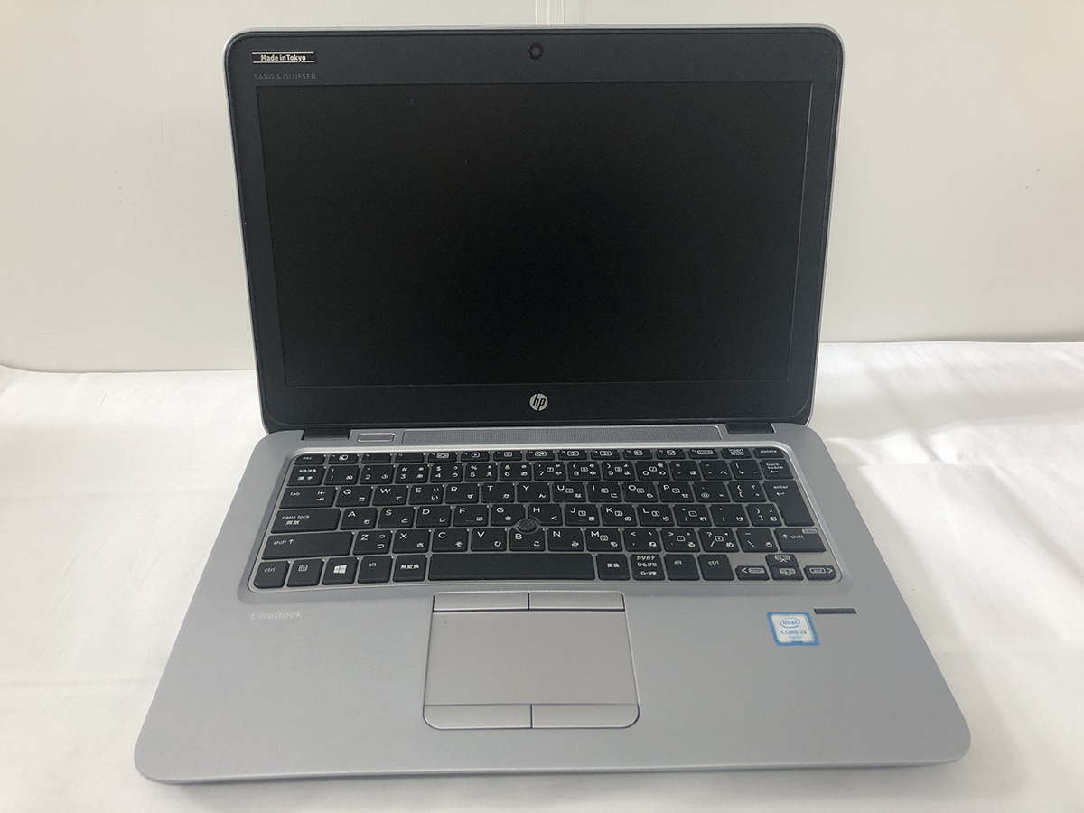 ジャンク■12.5型 HP EliteBook 820 G3 [i3-6100U/4G/SSD:128G/カメラ/Win10]★BT膨張★送料無料