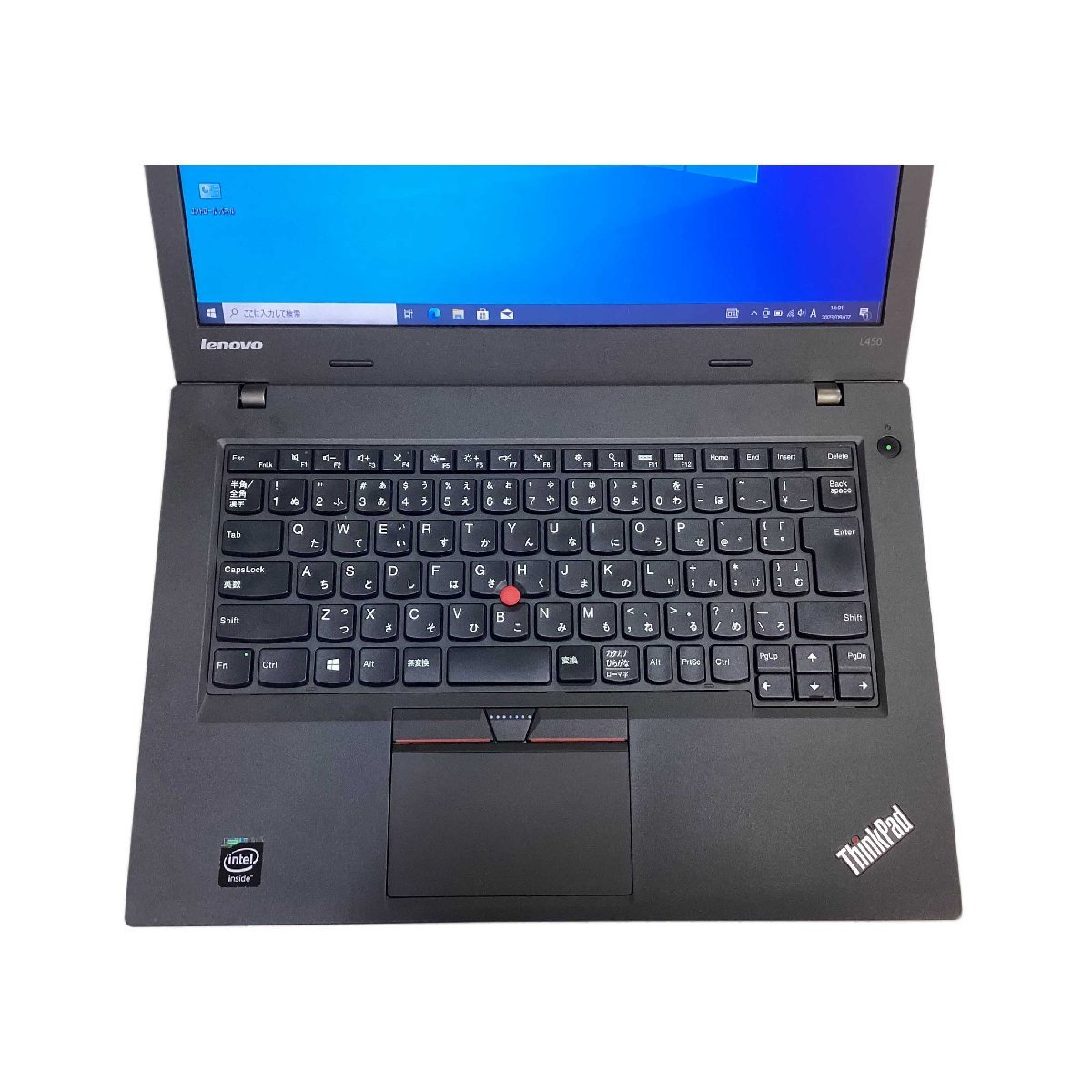 訳アリ Lenovo ThinkPad L450 Celeron 3205U 1.5GHz メモリ4GB HDD 500GB Bluetooth搭載 Windows10Pro ノートパソコン I102_画像2