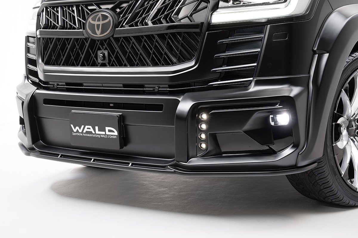 【SportsLine-BlackBisonEdition】 WALD トヨタ フロントスポイラー用 LEDランプ ランドクルーザー FJA300 VJA300W R3.8~ ランクル 300_画像1