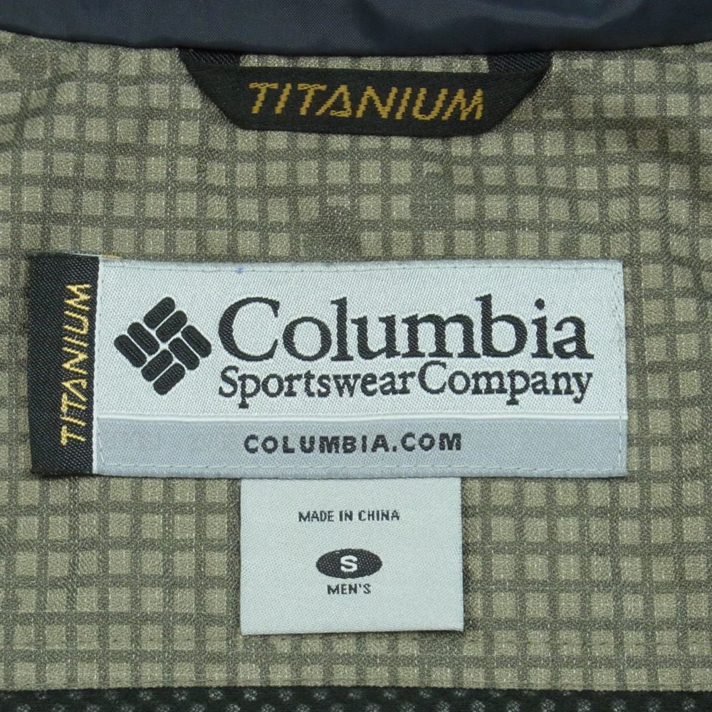 Columbia Colombia eki Stream Point shell jacket made in China gray series S[ used ]