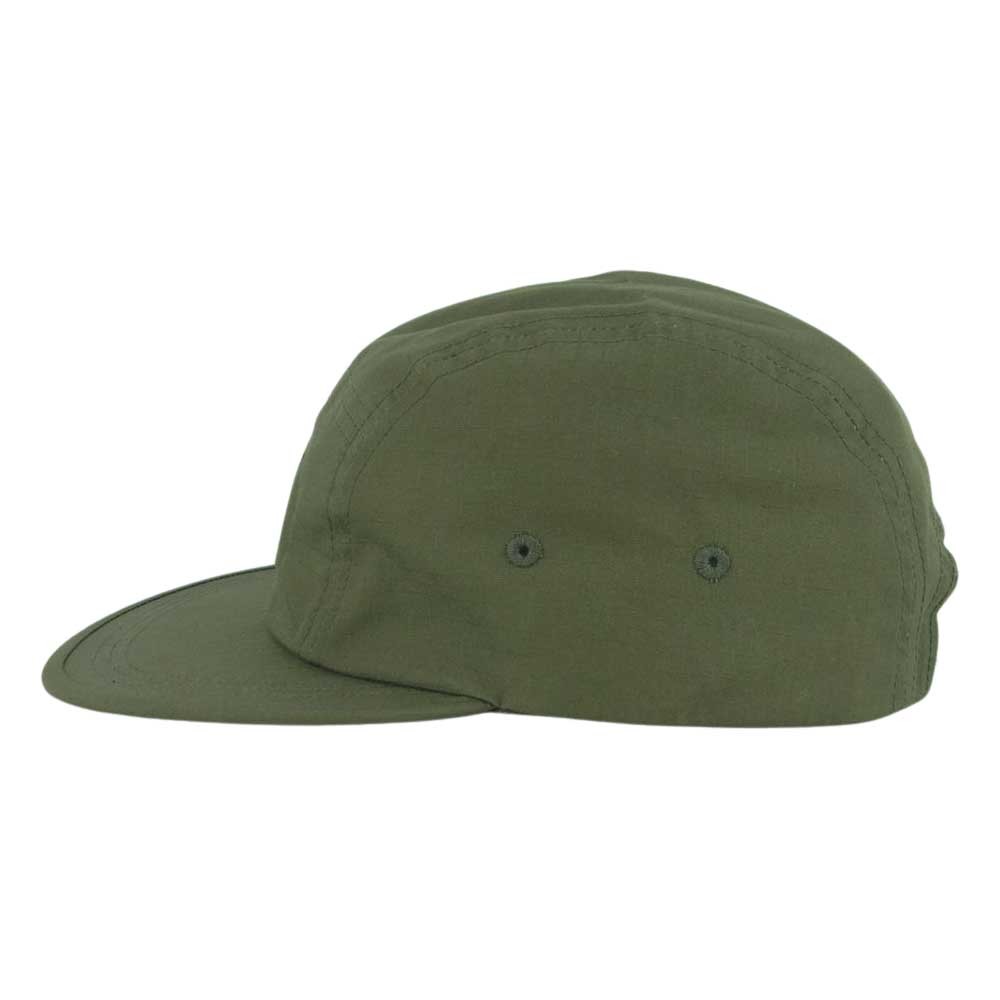 WTAPS ダブルタップス 23SS 231HCDT-HT01S T-5 CAP リップストップ キャップ コットン 日本製 カーキ系 00【極上美品】【中古】_画像2