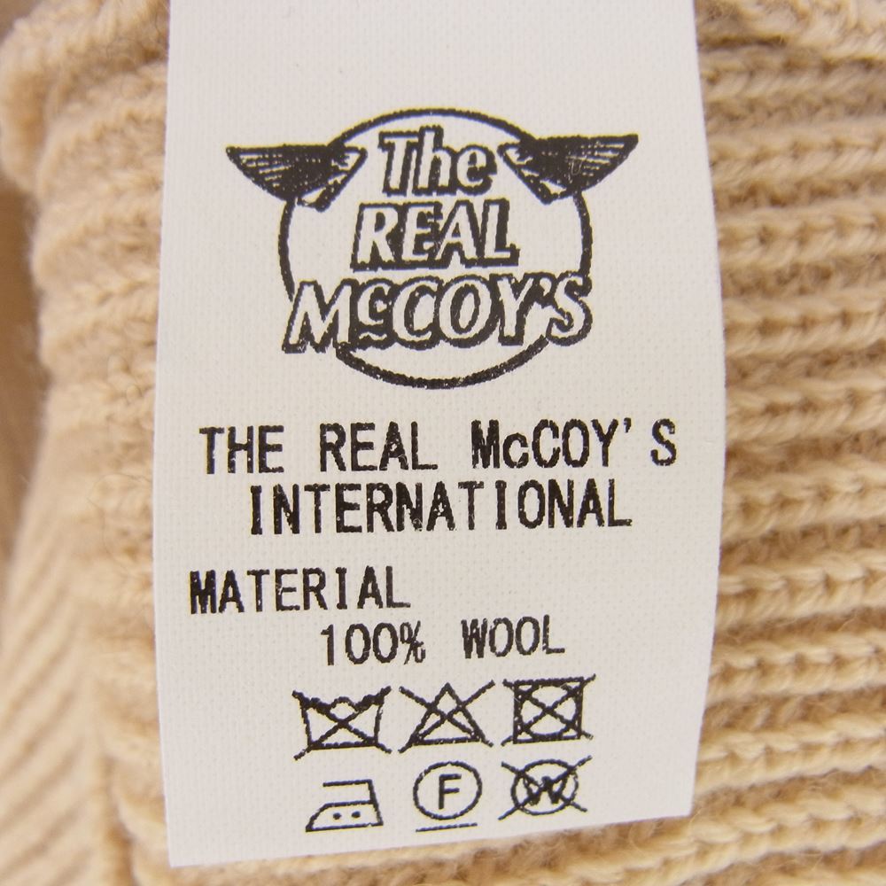 The REAL McCOY'S ザリアルマッコイズ MC22110 FISHERMAN'S TURTLE NECK SWEATER フィッシャーマンズ タートルネック セーター【中古】_画像5