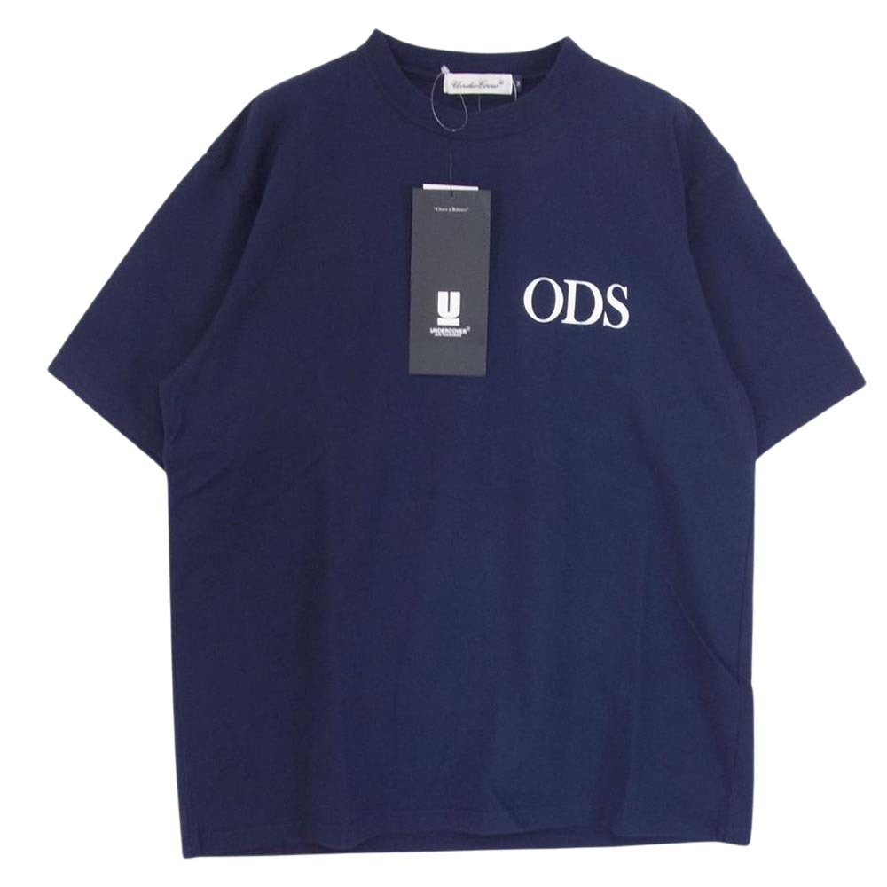 UNDERCOVER アンダーカバー 22SS UC1B3817 ODS TEE 半袖 Tシャツ ネイビー系 3【新古品】【未使用】【中古】