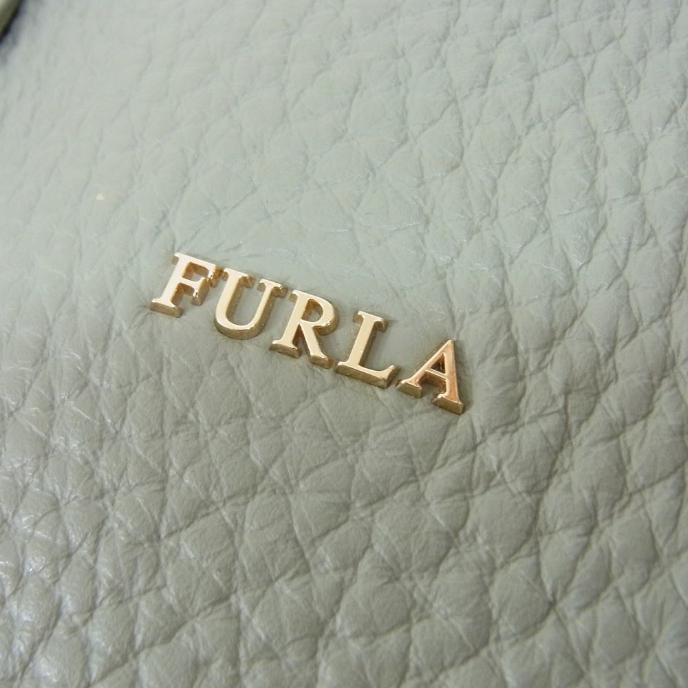 ふるさと納税 Furla フルラ グレー系【中古】 ショルダーバッグ