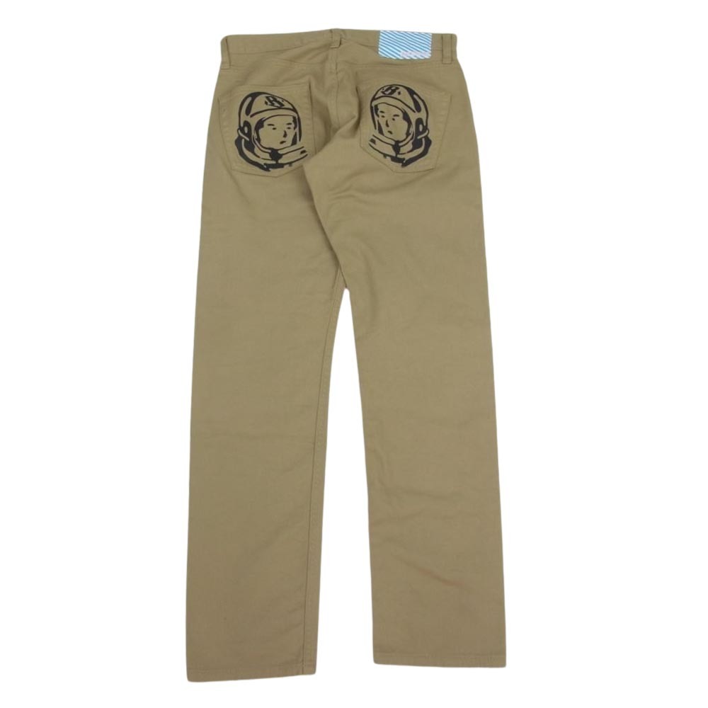 ICE CREAM アイスクリーム ICJP221P004 RUNNING DOG COTTON PANTS ランニング ドッグ コットン パンツ ベージュ系 XS【中古】_画像2