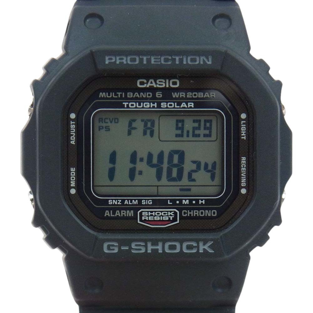 G-SHOCK ジーショック GW-5000 5000 SERIES GW-5000-1JF タフソーラー 時計 ブラック系【極上美品】【中古】