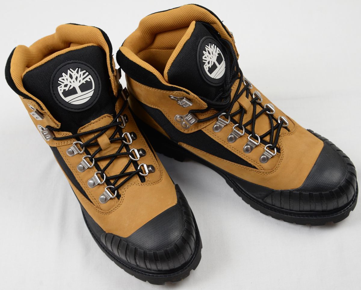 ●TimberLandティンバーランドハイキングブーツ HTG RUBBERTOE HIKER(A2QRJ,ウィートクヌバック,8W(26.0-26.5)ウォータープルーフ)新品の画像1