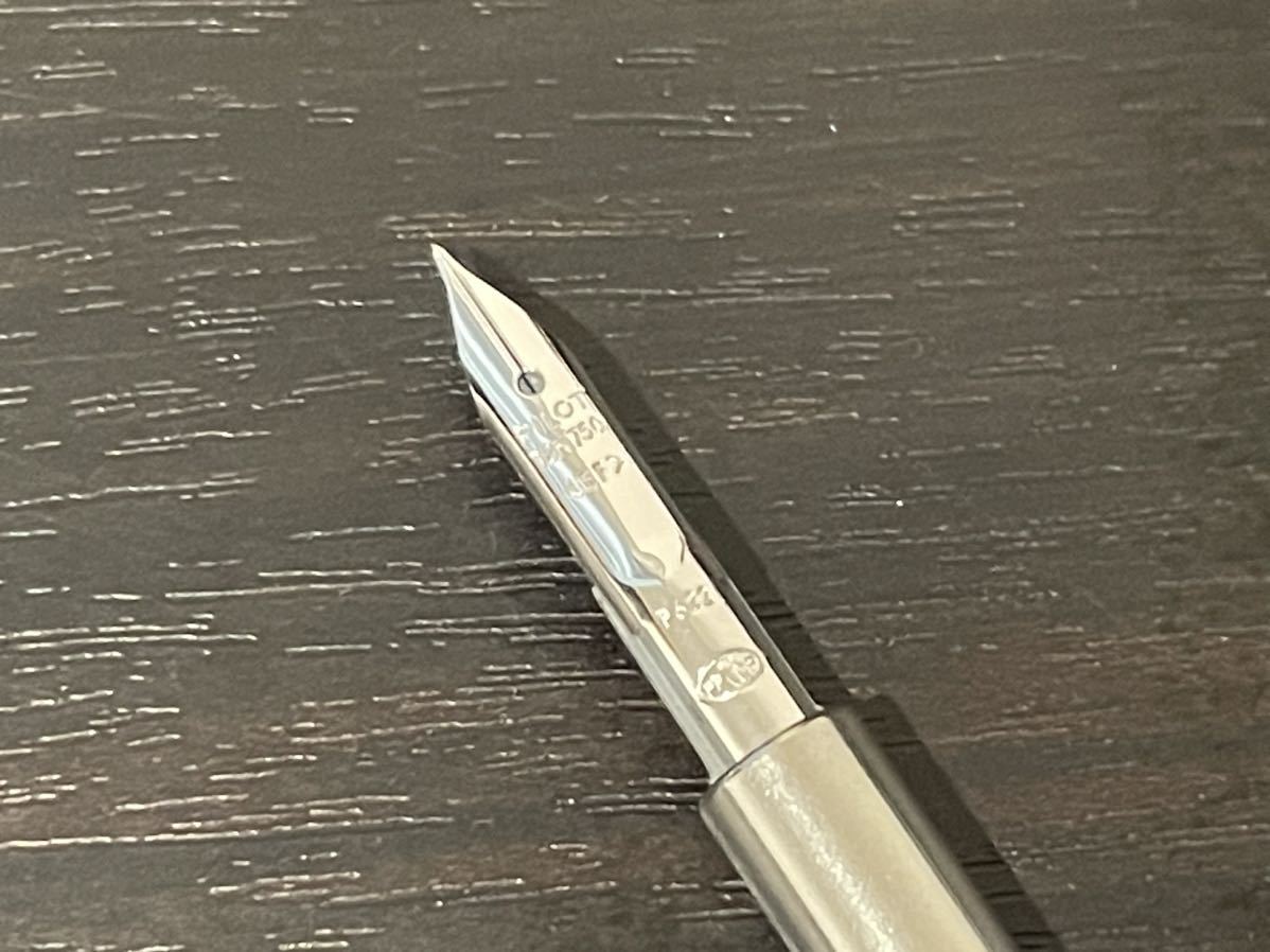 パイロット キャップレス ペン先ユニット EF 18金 シルバー パイロット キャップレス ペン先ユニット EF 18金 シルバー