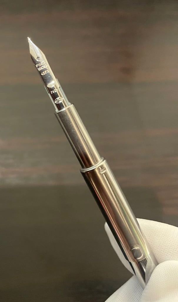 パイロット キャップレス ペン先ユニット EF 18金 シルバー パイロット キャップレス ペン先ユニット EF 18金 シルバー