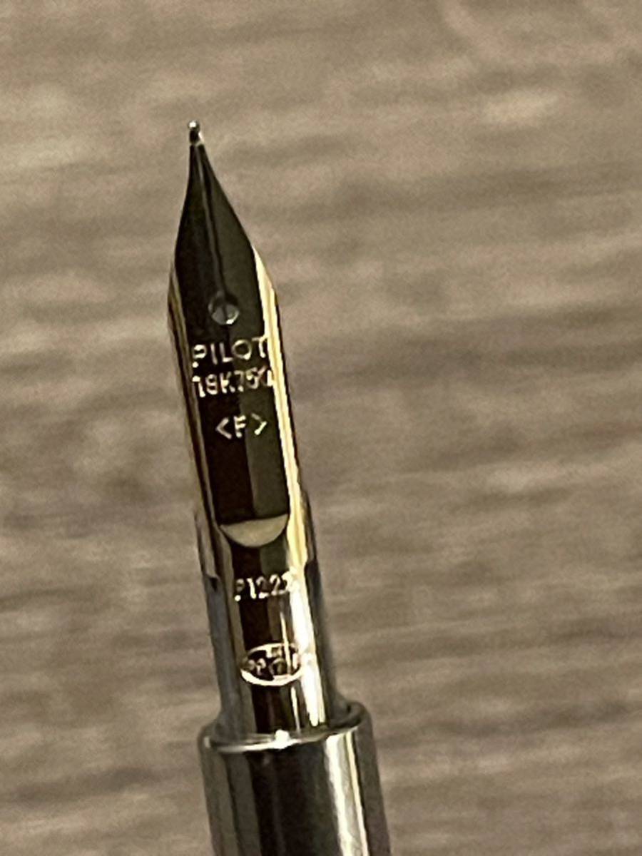 パイロット キャップレス ペン先ユニット F 18金 ゴールド パイロット キャップレス ペン先ユニット F 18金 ゴールド