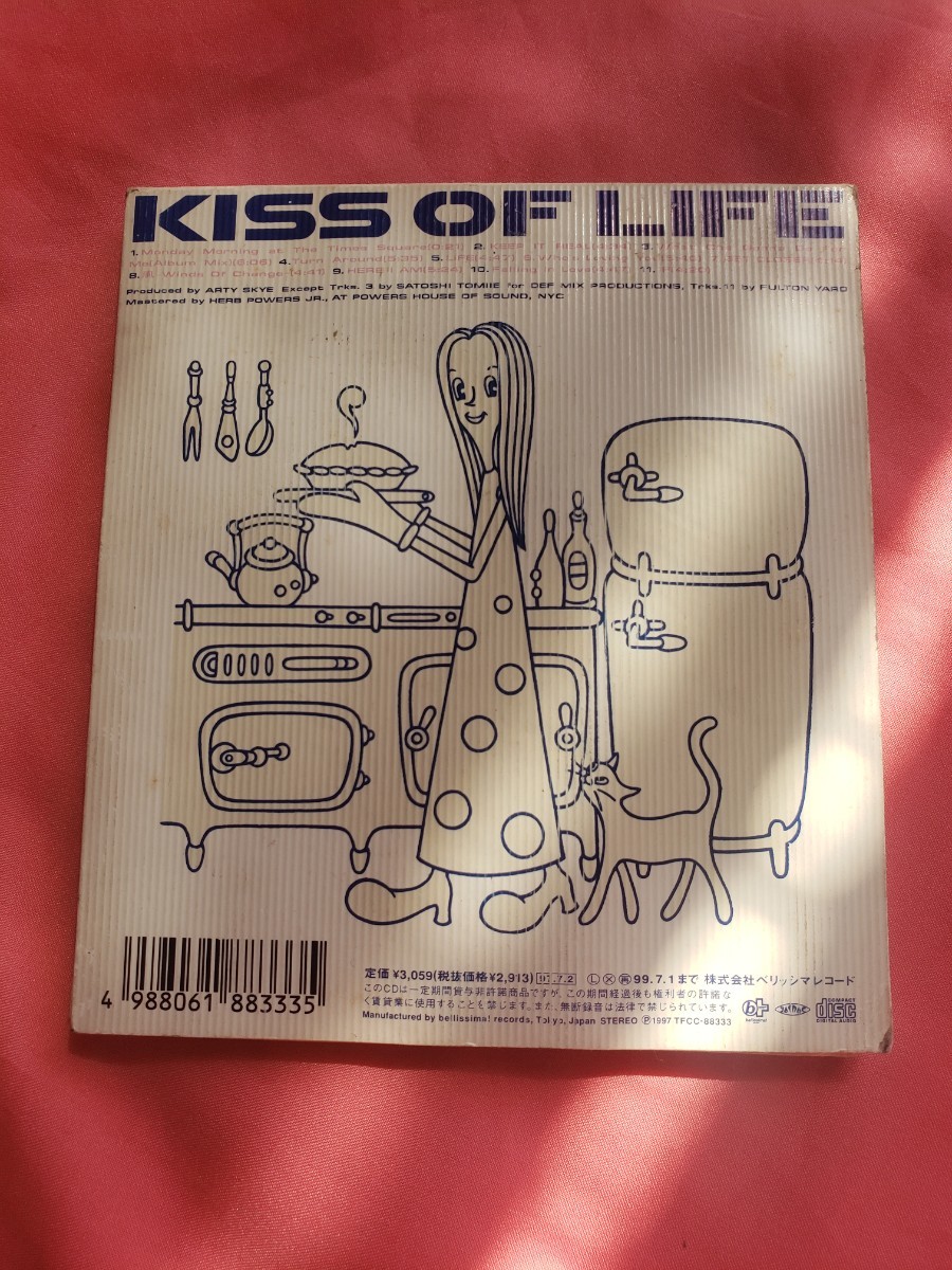即決　CD Akiko KISS OF LIFE_画像2