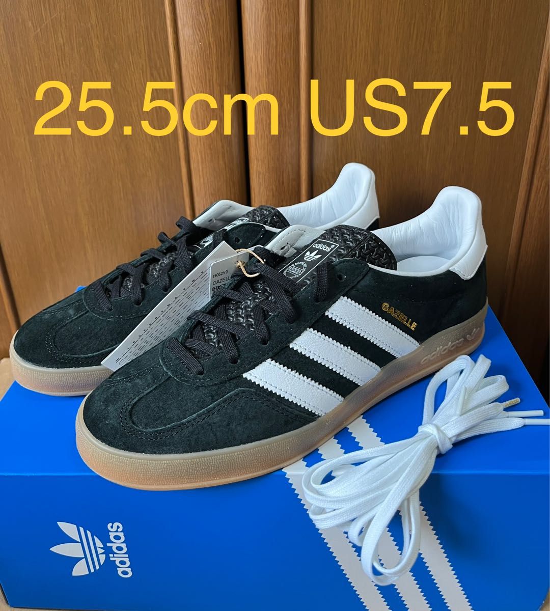 adidas Gazelle Indoor 25.5 アディダス ガゼル インドア ブラック