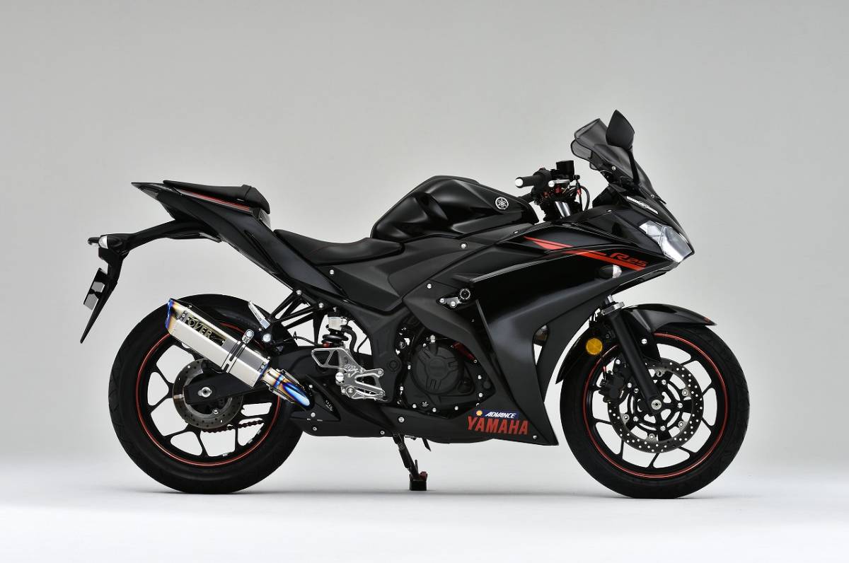 OVER オーバー YZF－R25 (15－17) MT-25 TT-Formula RS フルチタン スリップオン マフラー 定価82500円 17-35-04 (A50803-39)