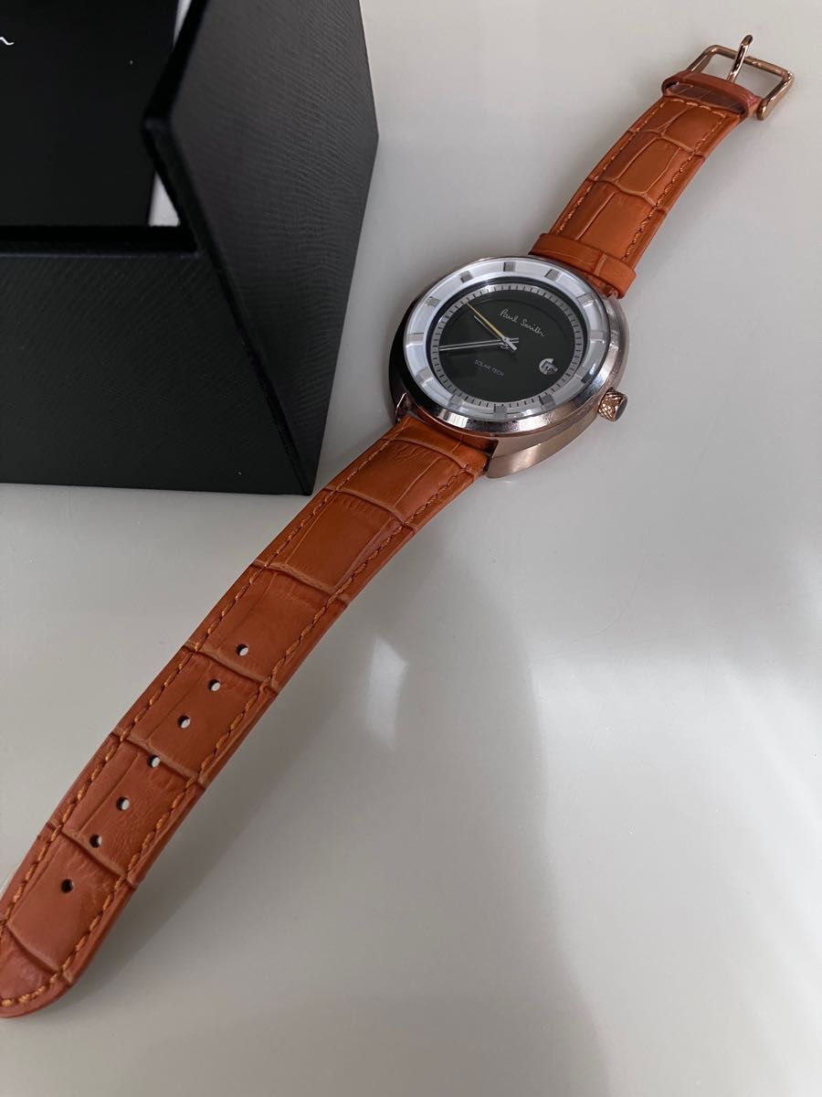 美品 PAUL SMITH ポールスミス 腕時計 SOLAR TECH稼働品品番 J810-S021981