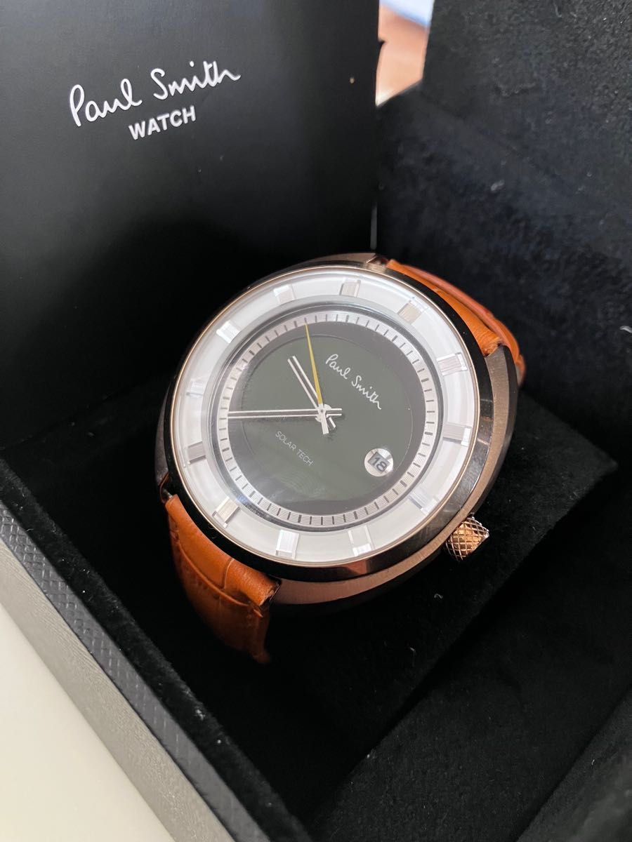 美品　PAUL SMITH ポールスミス 腕時計 SOLAR TECH稼働品品番　J810-S021981