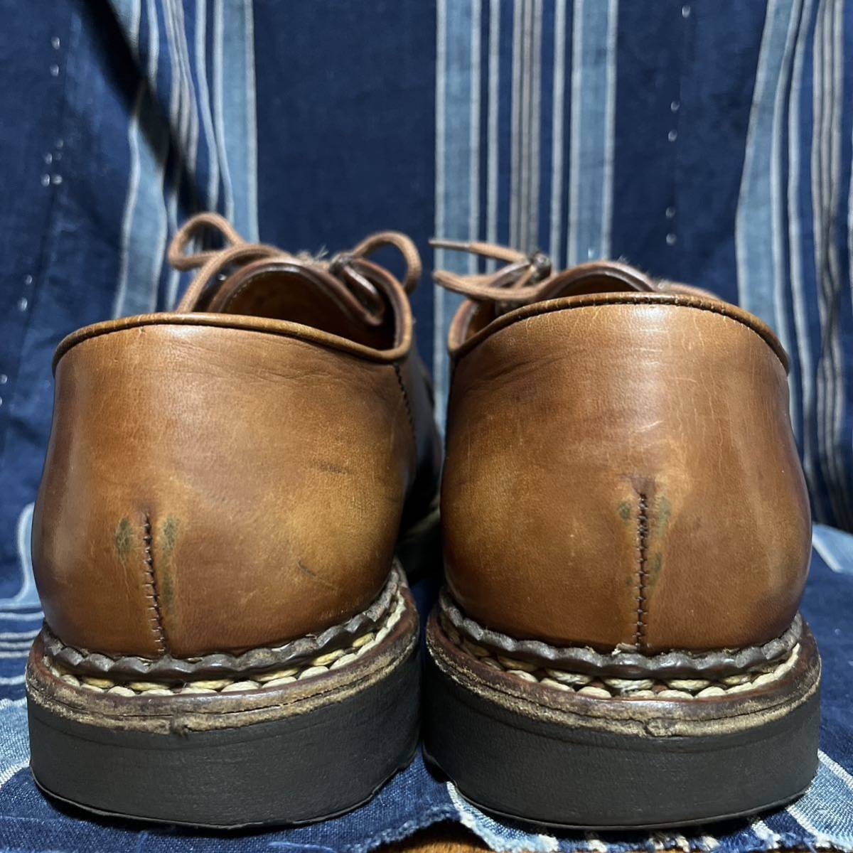 1997 негодный номер тюлень 90s paraboot phoque marron made in france 90 годы Paraboot mi лягушка fok Франция производства 