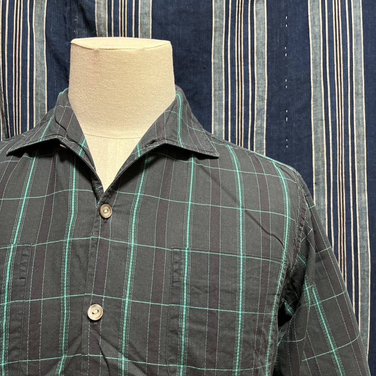 50s 60s mc gregor shirt 50年代 60年代 シャツ ボックス アメリカ製 ロカビリー ロカシャツマクレガー オープンカラー 開襟