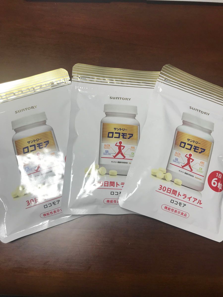 ロコモア×3袋 サントリー 180粒|PayPayフリマ