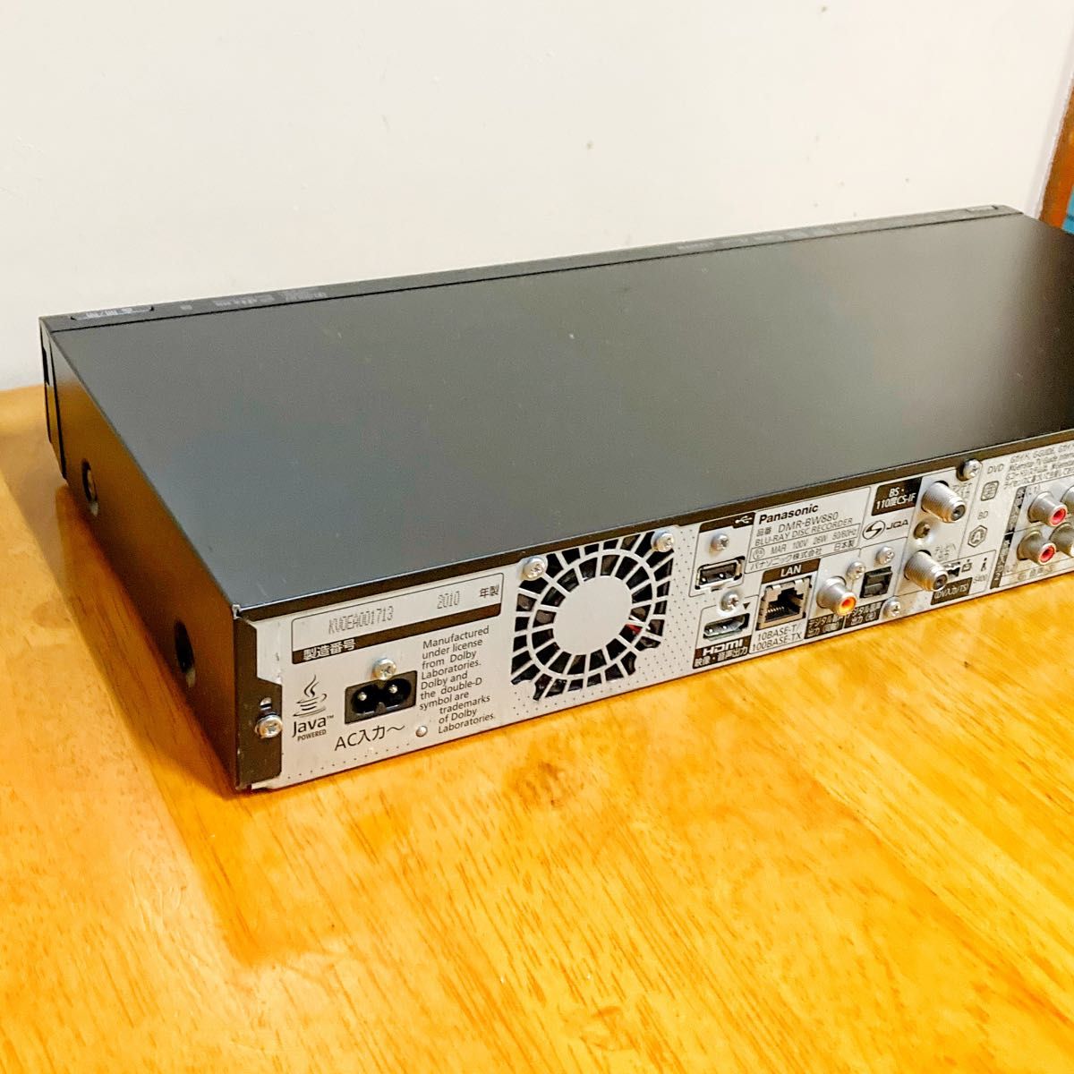 Panasonic パナソニック DIGA ブルーレイ レコーダー HDD 1TB Panasonic パナソニック DIGA ブルーレイ レコーダー HDD 1TB