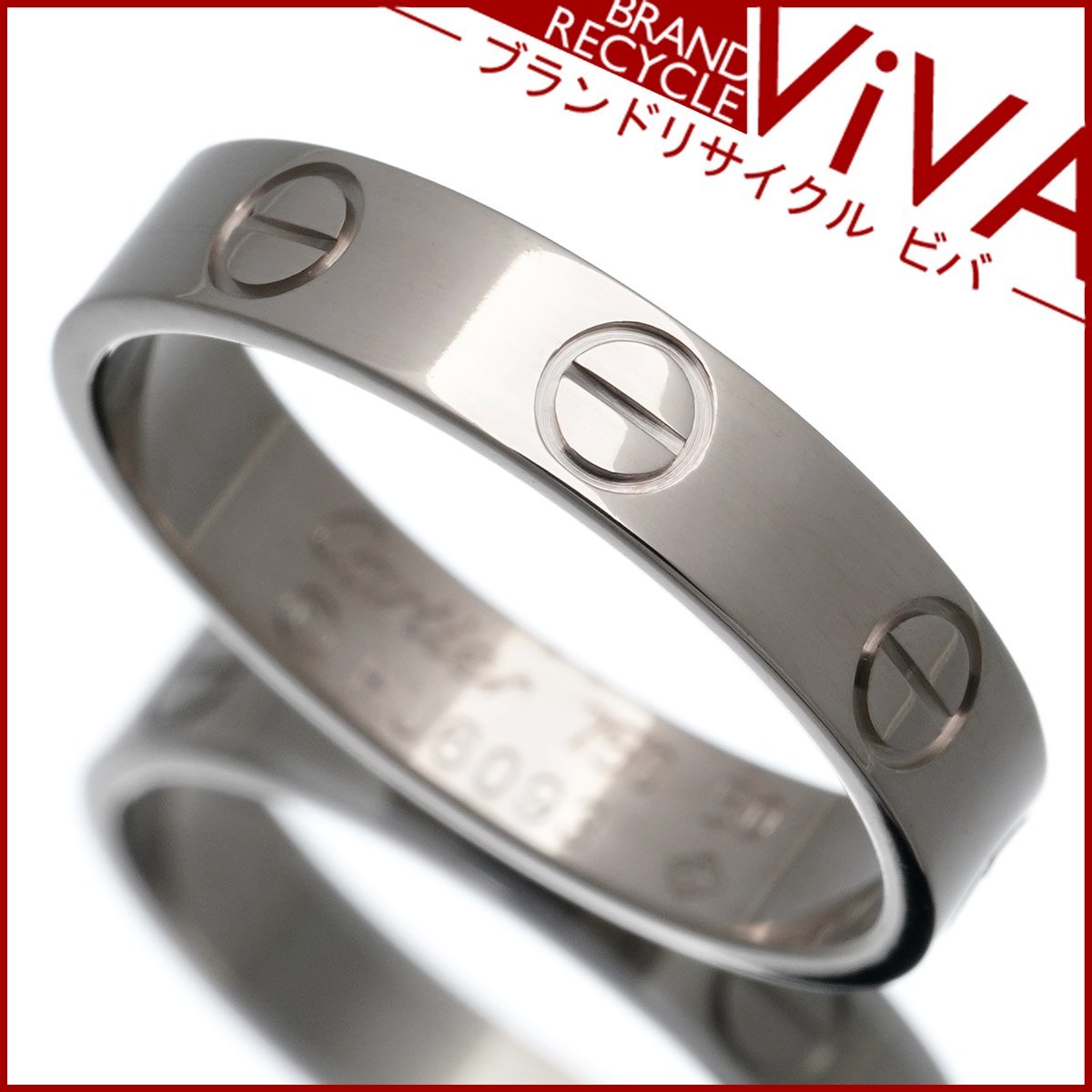 正規 10号 #50 ホワイトゴールド 750 K18WG 指輪 ミニラブリング カルティエ 美品 送料300円 ゆうパケット対応可能 新品仕上げ済み ホワイトゴールド 正規 10号 #50 ホワイトゴールド 750 K18WG 指輪 ミニラブリング カルティエ 美品 送料300円 ゆうパケット対応可能 新品仕上げ済み ホワイトゴールド