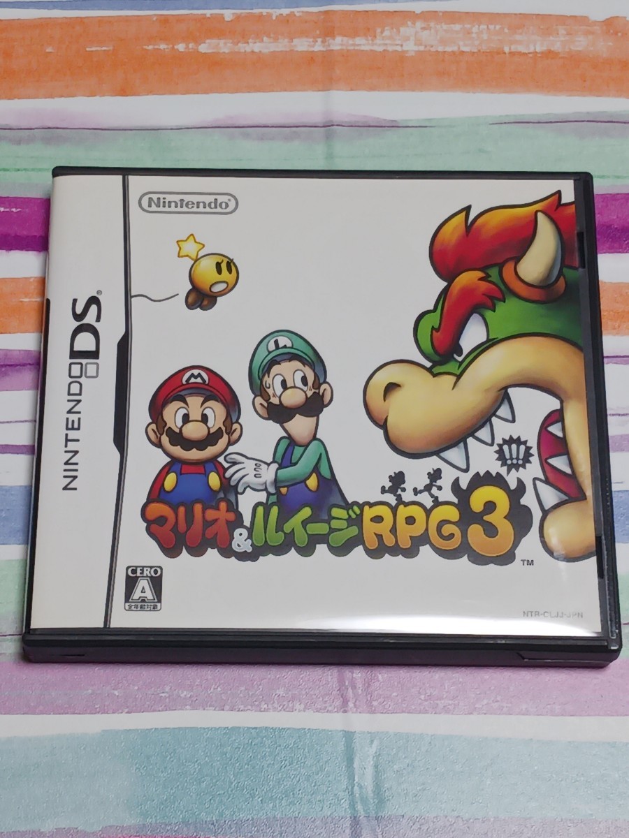 Nintendo DS マリオ&ルイージRPG3 【管理】Y3i23