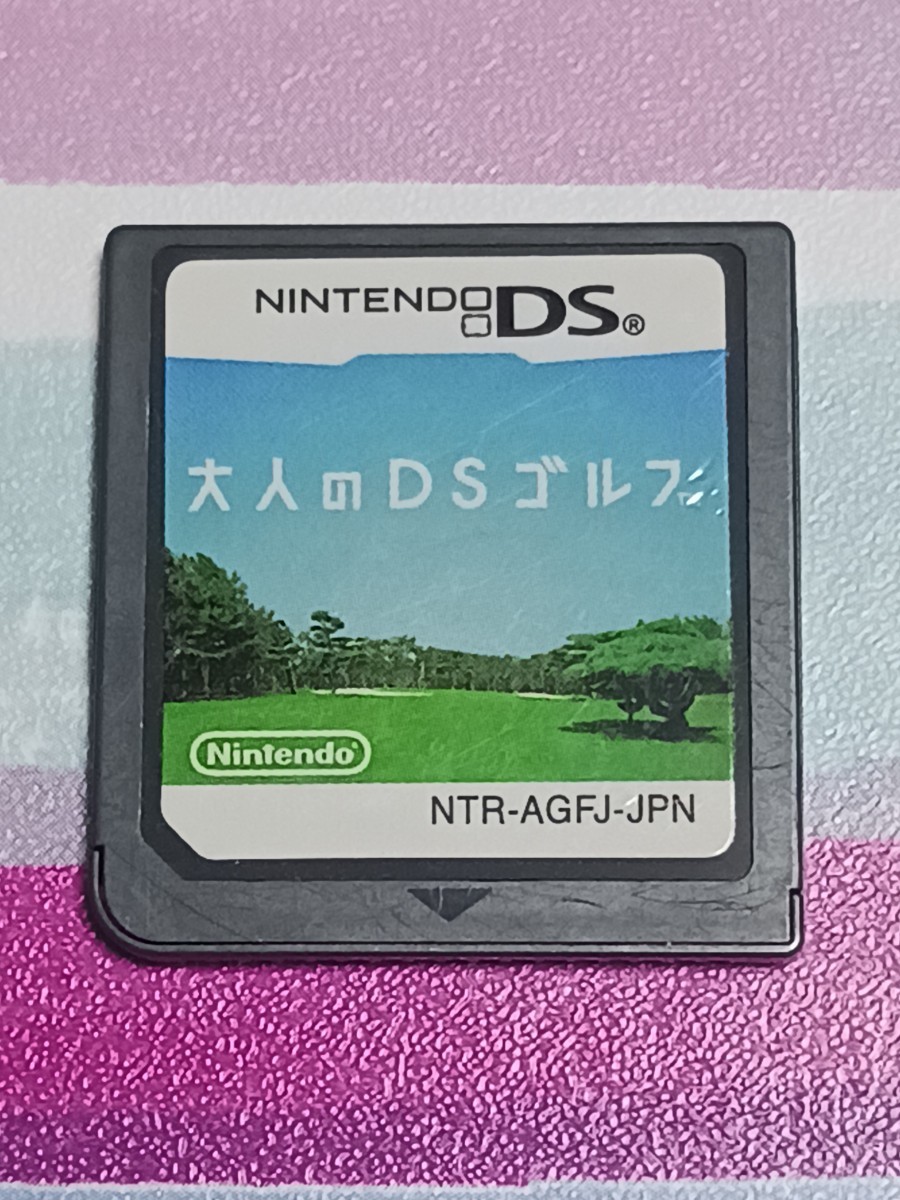Nintendo DS 大人のDSゴルフ【管理】Y3i33
