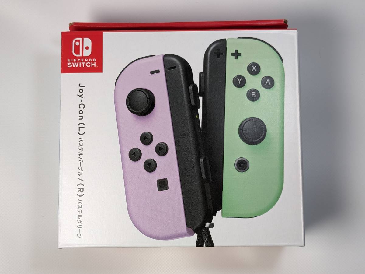 Nintendo Switch Joy－Con(L) パステルパープル／(R) パステルグリーン