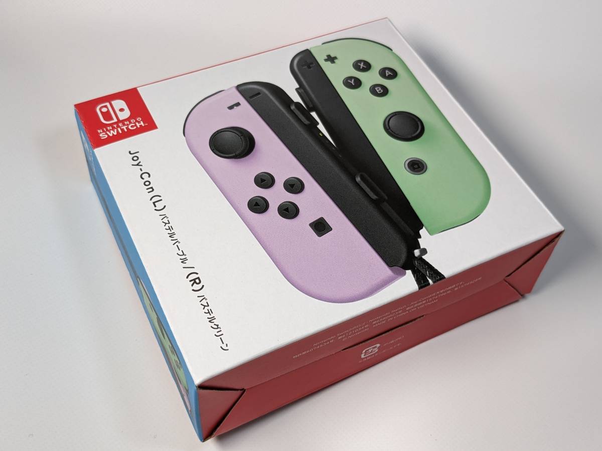 Nintendo Switch Joy－Con(L) パステルパープル／(R) パステルグリーン