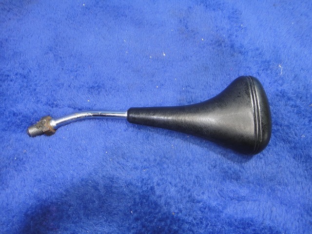  Mercedes Benz W124 E280 E320 etc. original shift knob black leather [1652]