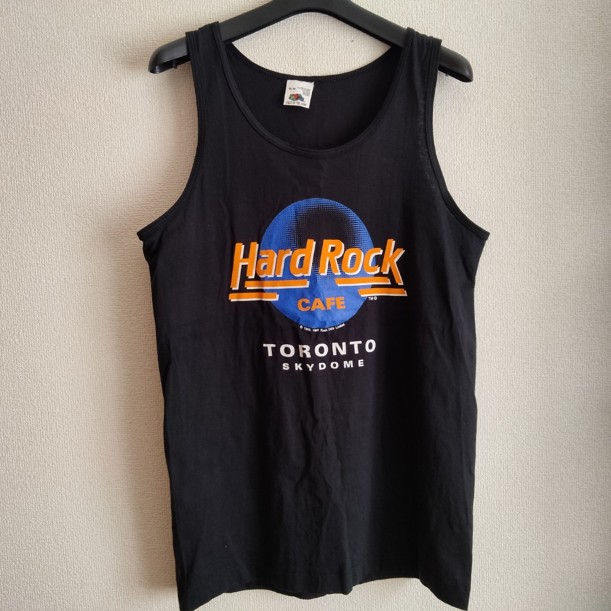 【未着用/VINTAGE 1989/TORONTO】HARD ROCK CAFE CANADA TORONTO SKYDOME タンクトップ/ハードロックカフェ カナダ トロント限定_画像1