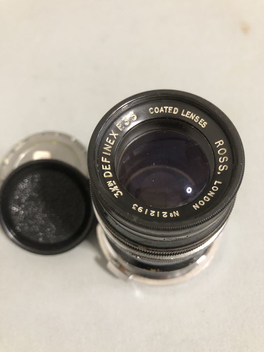 【受注生産品】 Ross 1/2 3 Definex k407 London レンズ フィルムカメラ F3.5 Coated f/3.5 その他 【受注生産品】 Ross 1/2 3 Definex k407 London レンズ フィルムカメラ F3.5 Coated f/3.5 その他