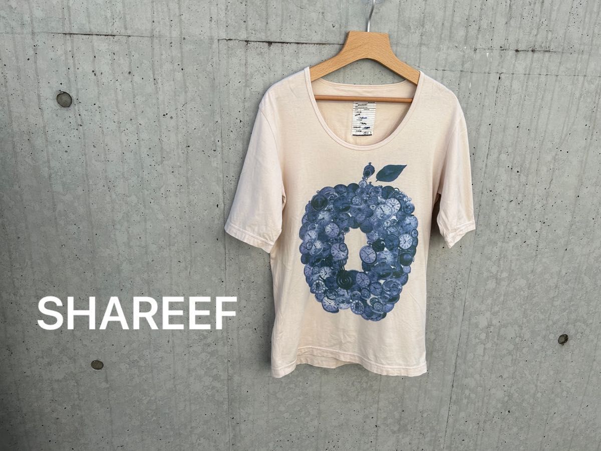 SHAREEFシャリーフUネック懐中時計りんご五分袖Tシャツ｜PayPay