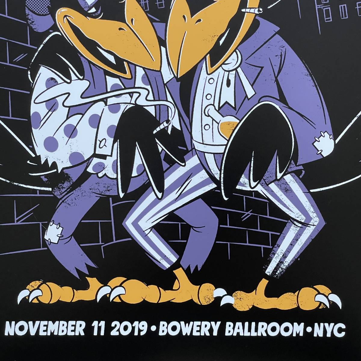 ポスター★ブラック・クロウズ 2019 NYC 再結成ライブ★Black Crowes reunion at the Bowery Ballroom in NYC★Magpie Salute_画像5