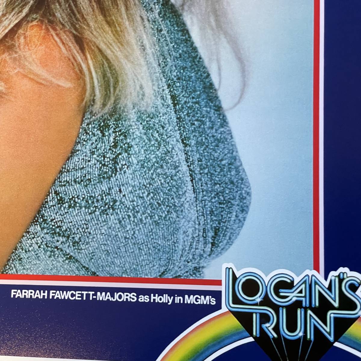 ポスター☆ファラ・フォーセット 映画「Logan's Run」(2300年 ポスター☆ファラ・フォーセット 映画「Logan's Run」(2300年