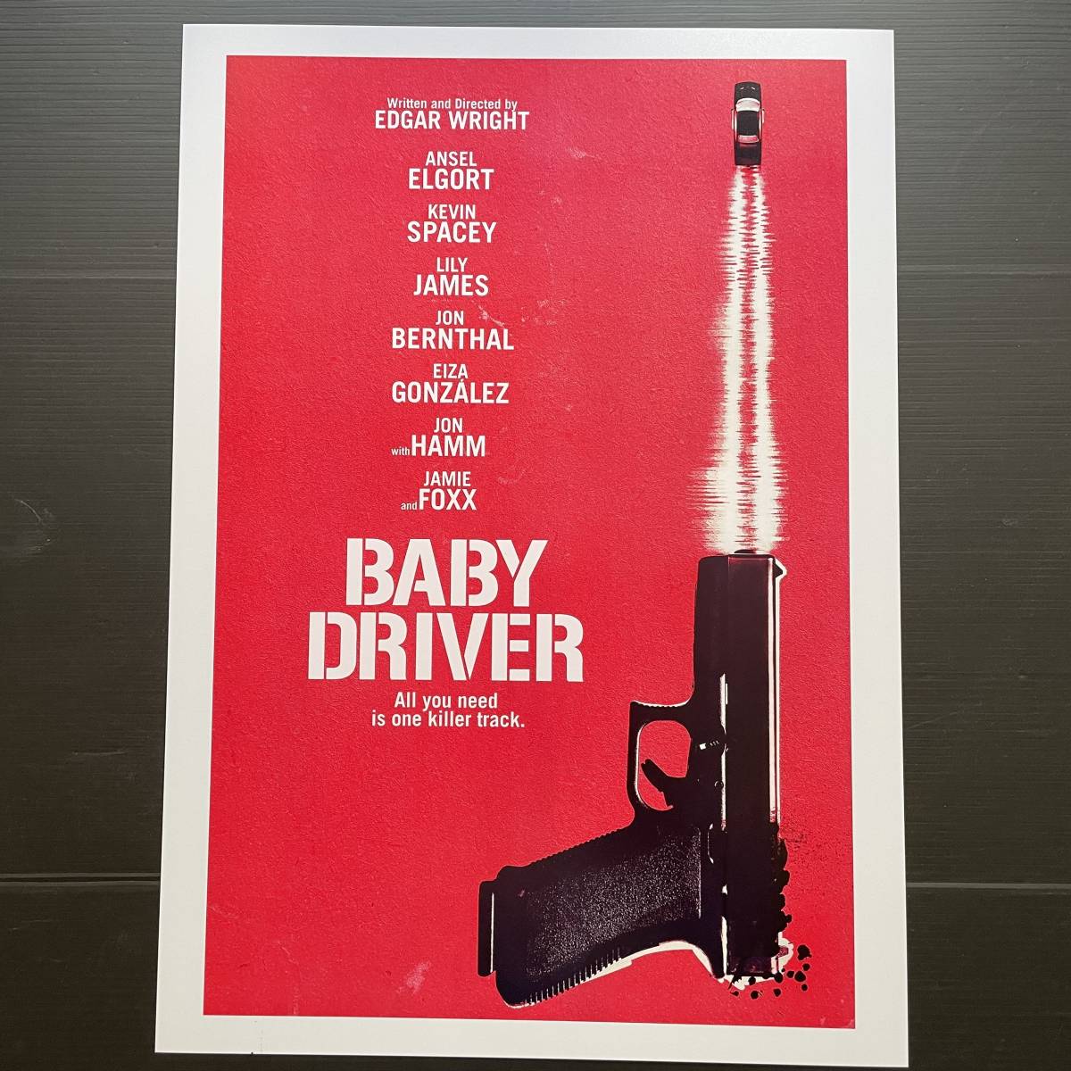 新品海外ポスター『ベイビー・ドライバー』（Baby Driver）#2★アンセル・エルゴート/ケヴィン・スペイシーの画像3